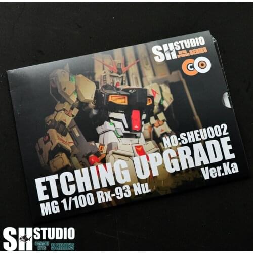 SH Studio Refitting Suite of Etching upgrade for MG 1/100 RX-93 Nu Gundam Ver.Ka model Mobile Suit kids toys