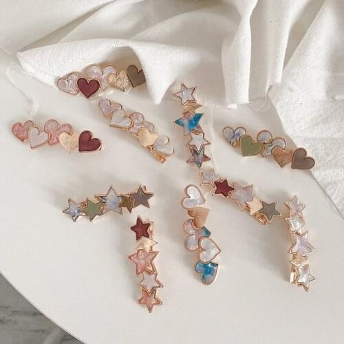 Hairpin Female Super Fairy Girl Bangs Love Clip Headdress Hairpin Mori Fairy Side Clip