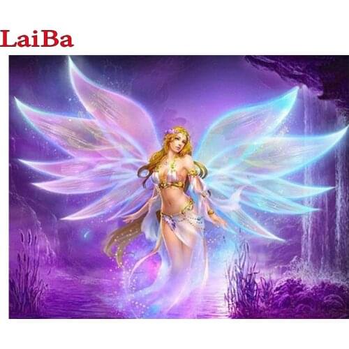 5D DIY Diamond Painting Elf Girl pattern Full Drill Diamond Embroidery Mosaic Sale woman art Decor Picture of Rhinestones Craft