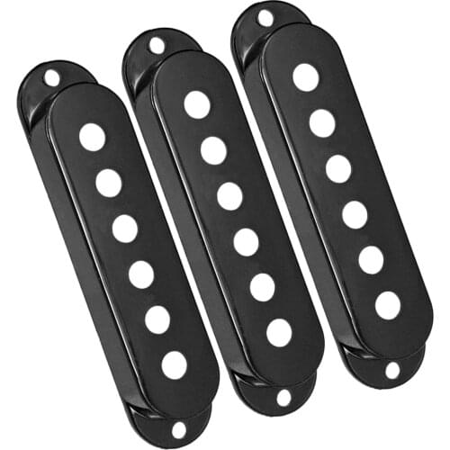 6pc Single Coil SSS Humbucker Pickup Covers for ST SQ Guitars 48/50mm