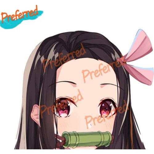 Anime Car Stickers Cute Cartoon 3D Stickers for Car Decal Motorcycle Accessories KK Vinyl Decals Waterproof PVC JDM JEEP Van