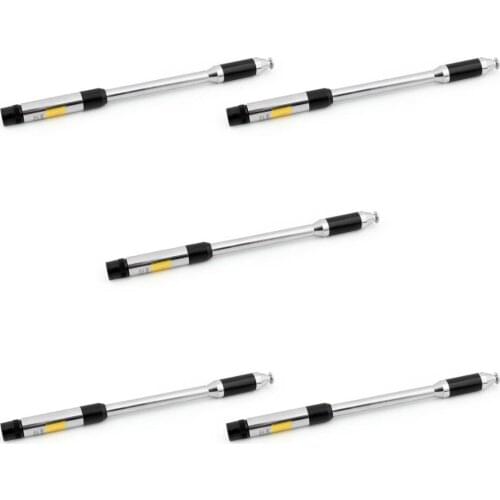 Artudatech 5Pcs RH770 BNC Telescopic Dual Band Antenna for ICOM for Kenwood TK 308 208 TK42AT TK22AT for Vertex Radio