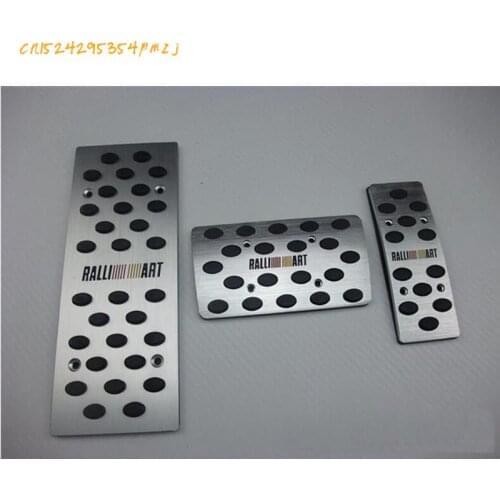 AUTO Brake Pads Accelerator Pedal Footrest Aluminum Pedals Car Accessories FOR Mitsubishi ASX Outlander
