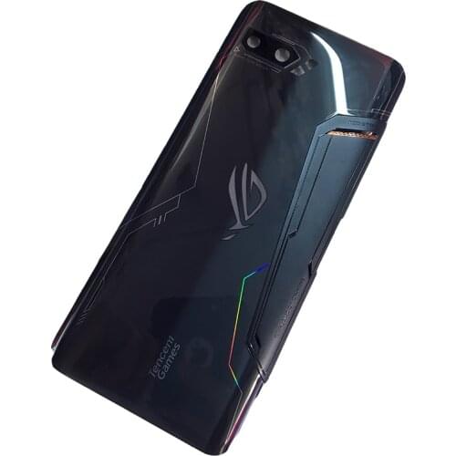 BINYEAE Rear Housing For Asus ROG Phone 2 ZS660KL I001D I001DA I001DE Glass Original Battery Cover Back Case With Camera Len