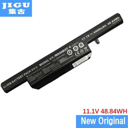 JIGU Original Laptop Battery 6-87-W540S-427 6-87-W54AS-4281 For CLEVO W540BAT-6 W540BAT-9 W545EU W550SU2 For Aquado M1519