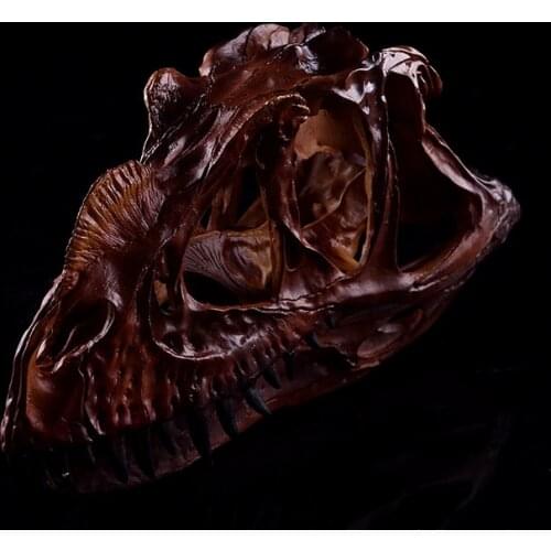 Realistic Dinosaur Skull Ceratosaurus Head Skeleton Model Drawing Class Prop