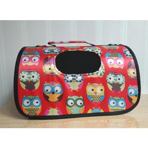 Manufacturers direct pet bag pet shoulder crossbody bag dog out portable pet bag Cat dog Breathable backpack Owl S
