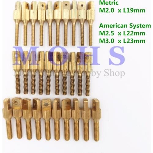 10pcs 2mm 2.5mm 3.0mm pull pull quick link rod American Metric rc aircraft airplane rudder pull pull quick link connecting rod