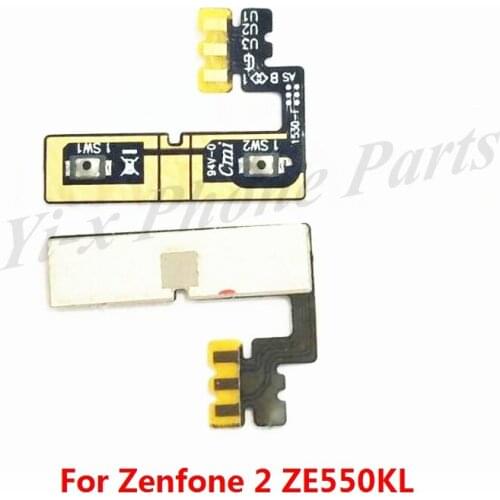 10PCS/Lot New Volume Button Flex Cable for Asus Zenfone 2 Laser ZE550KL 5.5" Phone Replacement Parts