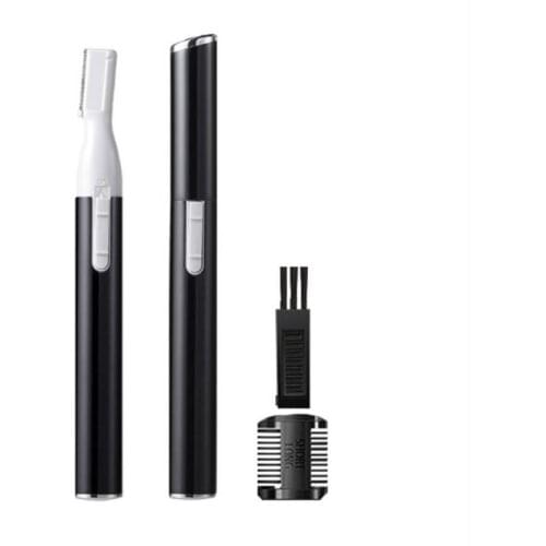 30Set/Lot Eyebrow Trimmer Razor Electric Battery Shaving Hair Removal Automatic Mini Eyebrow Pencil Makeup Tools HA2372