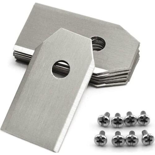 30pcs Trimmer Blade Lawn Mower Grass Replacement Trimmer Cutter Piece For Husqvarna Automower