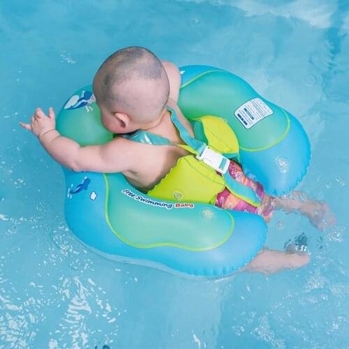 Baby Swimming Ring Inflatable Infant Armpit Floating Kids Swim Pool Accessories Circle Bathing Inflatable Double Raft Rings Toy