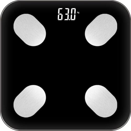 Hot Mini Bathroom Scale Smart Floor Scales Electronic Body Weight Scales Household Tempered Glass LED Display Cloud Storage