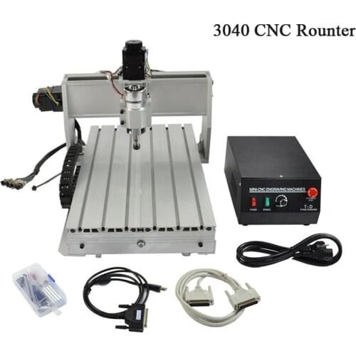 CNC 3040 Engraving Machine Threads Screw CNC Router 3 AXIS Engraving Milling Drilling Cutting CNC 3040 T-D Machine