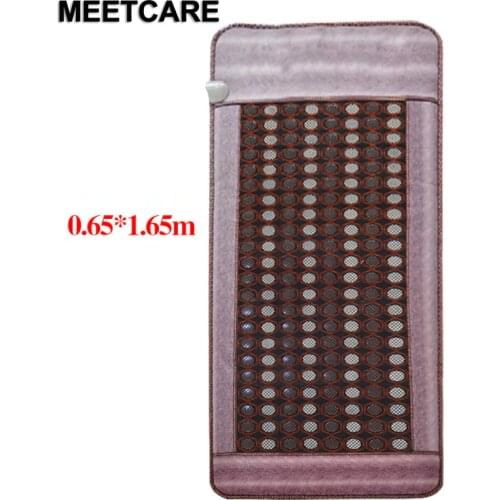 Far Infrared Natural Photon Jade Tourmaline Heating Pad Pro Hot Stone Therapy Mat with Smart Controller Adjustable Temperature