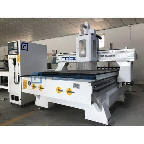 Furniture wood 1300*2500mm ATC cnc router machine Vacuum table 1325 Linear Automatic tool change with 8 tools