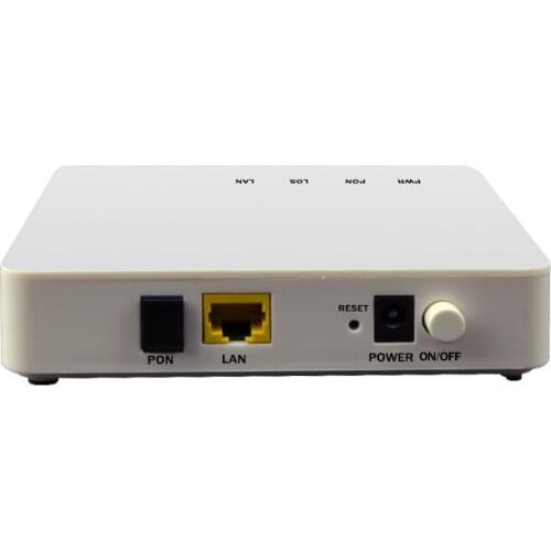 Original ZHWCOMM 001 FTTH EPON ONU Single Lan Mode English firmware SC UPC interface Route Optical Network Terminal
