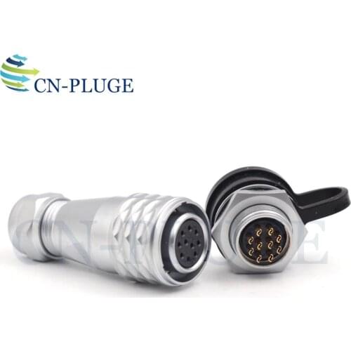 WEIPU SF16 Series 10 pin Waterproof LED Power Wire Connector Industrial power connector Male Socket Female Plug IP67