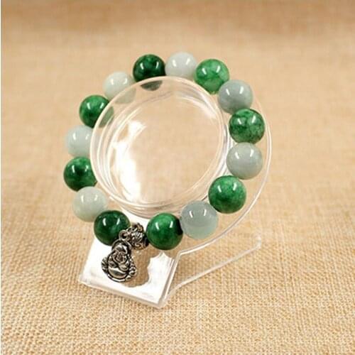 1PCS Clear Jewelry Bracelet Display Holder Bangle Organizer Rack Acrylic Bracelet Display Collar Stand Holder Practical Use Tool