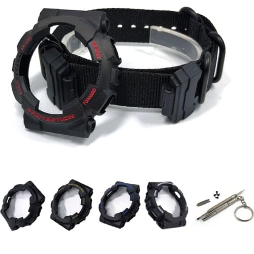 Silicon Protective Frame Bezel For Casio G-shock GA-100 GA110 GA120 Watch Case Bumper GD-100 GD120, GAX-100 Watch Accessories