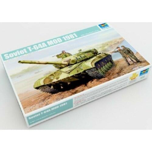 Trumpeter 01579 1/35 Soviet T-64A Mod.1981 assembly model