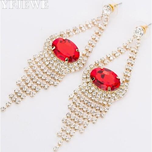 YFJEWE New Elegant Leaf Shape Drop Earrings Statement Tiny CZ Rhodium Plated Noble Bridal Wedding Dangle Brincos Jewelry E140