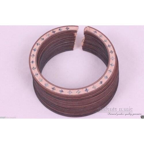 10pcs CLASSICAL GUITAR ROSETTE SOUND HOLE INlay Shell Inlaid REAL Wood #29