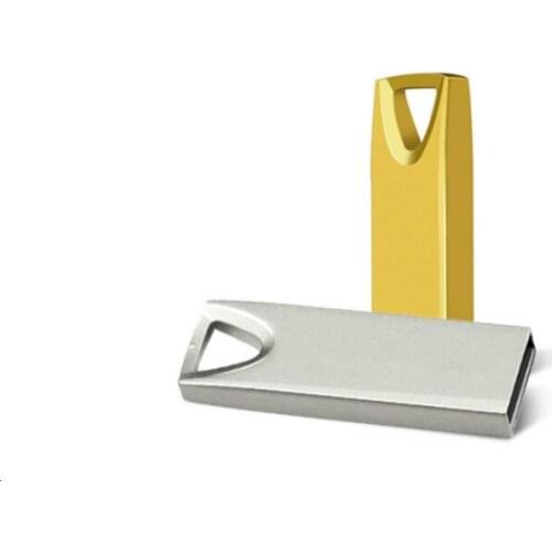 10pcs/lot Free Logo New Metal USB 2.0 Flash drive Pen Drive 4GB 8GB 16GB 32GB 64GB Pendrive Memory Stick Memoria Usb for Gifts