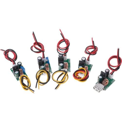 120V 96V 84V 72V 60v 48v 36v To 5V 12v 24v USB Power With Cable DC-DC Step-down Converter