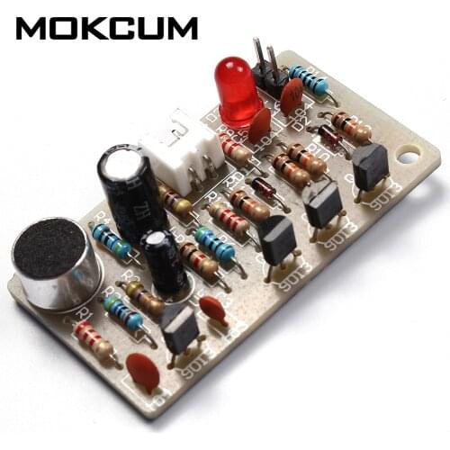 Electronic Acoustic Clap Control Switch DIY Kit Sound Sensor Electronic Circuit DIY Suit Integrated PCB Module