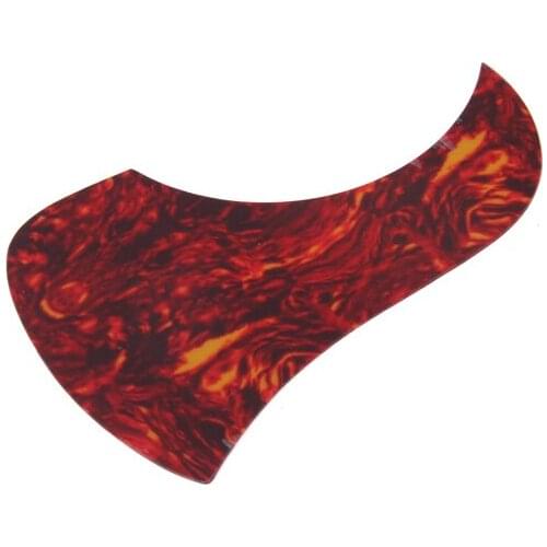 Folk Guitar Pickguard Shell Flamboyant Color Guitar Accessory Replacement