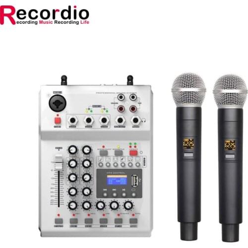 GAX-350 Factory Wholesale 10-Channels Professional Digital Audio Video Mixer