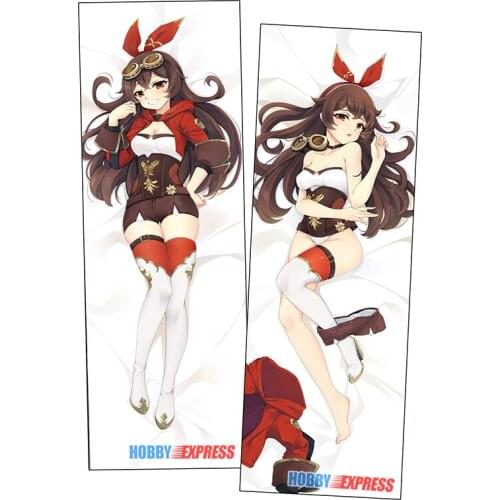 Hobby Express Anime Dakimakura Japanese Otaku Waifu Hugging Body Pillow Cover Amber Genshin Impact 20092-1