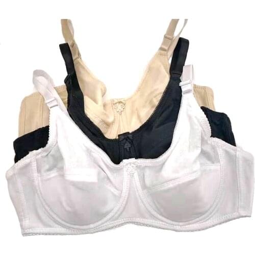Solid White Lace BraS for Women top Push up bh plus size 34-46 48 B C D E F G Cup Comfort Shape Underwear Underwire Bralette C20