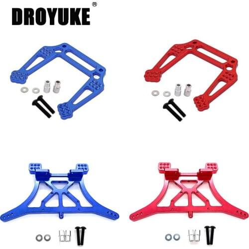 Droyuke Aluminum alloy front/rear Shock Absorbers for RC hobby model car 1/10 for Traxxas Slash 2WD short course parts