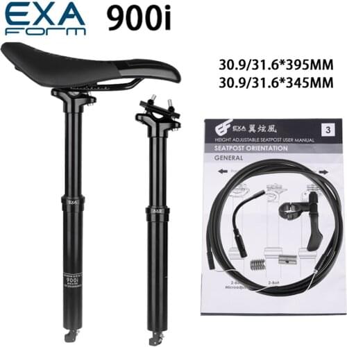 Kindshock KS EXA 900i Dropper Seatpost 30.9 / 31.6 * 395mm Mountain Bike Wire Control Elevator Hose Internal routing Seat Post