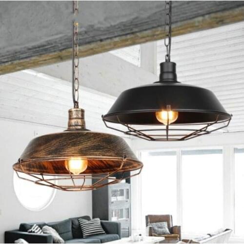 Pendant Light industrial pendant light Retro hanging lights vintage Pendant Lamp American loft pendant home lighting fixtures