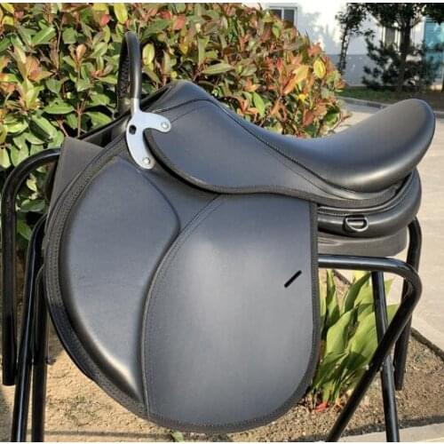 Cowhide Saddle British Equestrian 58cm