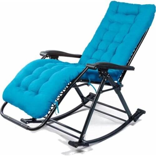No. 0512 Textilene Teslin 11Kg Sun Loungers Leisure Rocking Chair Home Lounger Relax Foldable Comfortable 150Kgs Load