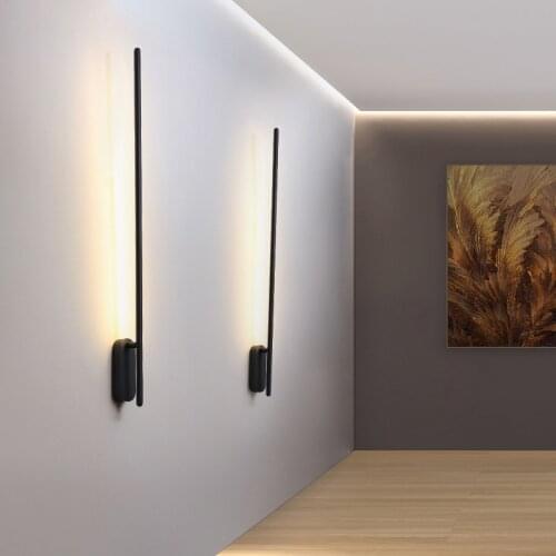 Modern long arm wall lamp For Bedroom Living Room Nordic Rotatable wall decoration light Decor Luminaire bathroom led wall lamp