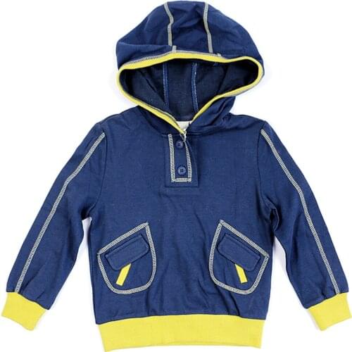 Boys Hoodies Outerwear White Hooded Boys Sweatshirt Hooded Tops Sweatshirt Casual Long Sleeve Coat 4-10Y 4J0765