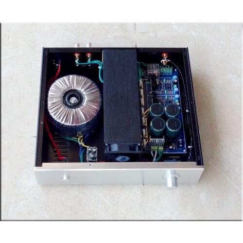 2021 A4 full symmetrical double differential high power amplifier 250W*2 HIFI amplifier