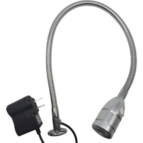3W 110V 220V Led Gooseneck Light Fixture