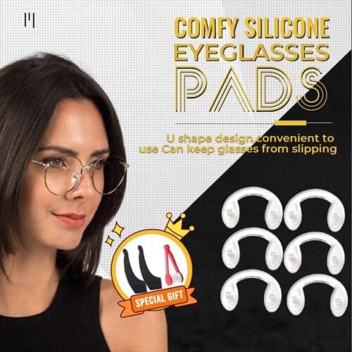 5Pairs Glasses Nose Pads Adhesive Silicone Nose Pads Non-slip Clear Thin Nosepads For Glasses Eyeglasses Sunglasses Drop Ship