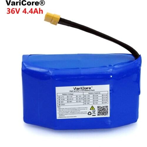 VariCore 36V 4.4Ah 4400mah high drain 2 wheel electric scooter self balancing 18650 lithium battery pack for Self-balancing Fits