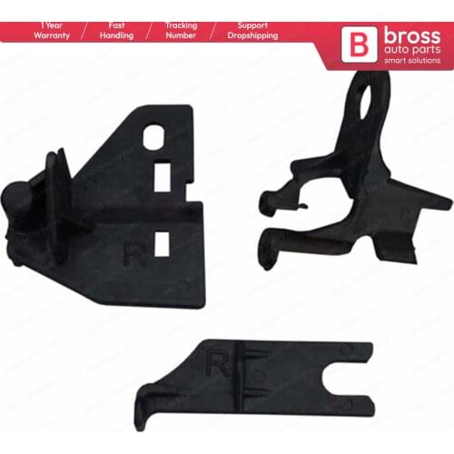 Bross Auto Parts BHL517 Headlight Headlamp Housing Repair Kit Right Side for Renault Clio MK4 2012-On Ship From turkey