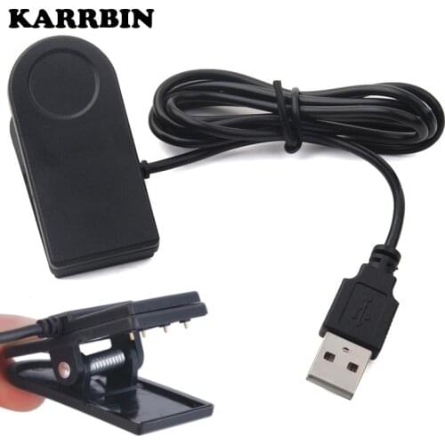 KARRBIN USB Charging Clip Chargers for Garmin Forerunner 110 210 Approach S1 Smart Watch Charging Data Cable Charger
