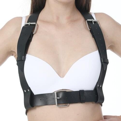 Leather Belt Harness Straps Erotics Gothic Womens Erotic Lingerie Body Sexy Lingerie Bdsm Underwear for Girls Bras Punk Clothes