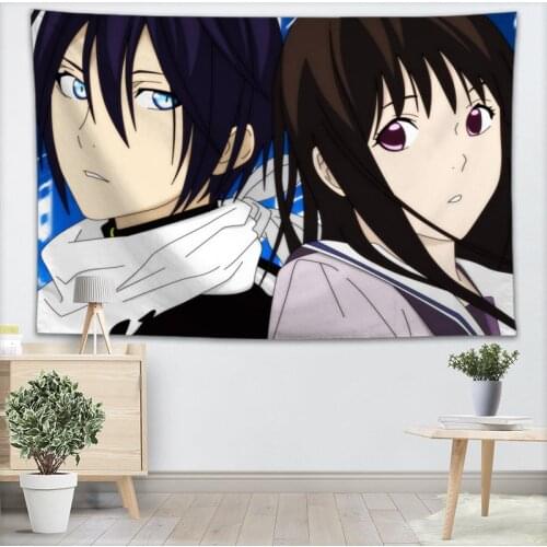 Wall Tapestry Noragami Tapestries Wall Hanging Show Piece For Home Decor Wall Carpet Beach Throw Rug Blanket Yoga Mat