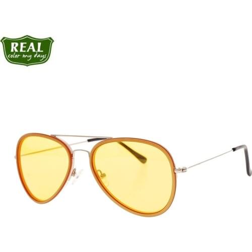 REAL Fashion Vintage Designer Polarized Sunglasses Driver Glasses Outdoor Men Women Pilot Glasses UV400 Unisex